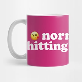 normalize hitting the curb Mug